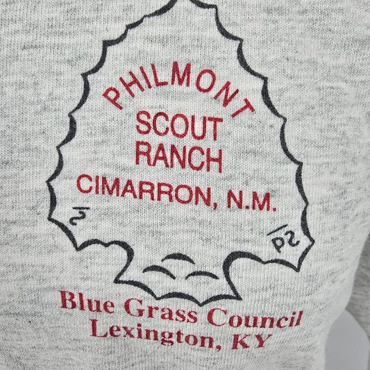 Vintage 1998 Boy Scouts Blue Grass Council Philmont Scout Ranch T-Shirt (L/XL)