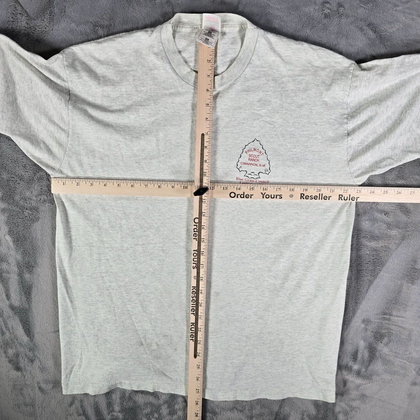 Vintage 1998 Boy Scouts Blue Grass Council Philmont Scout Ranch T-Shirt (L/XL)