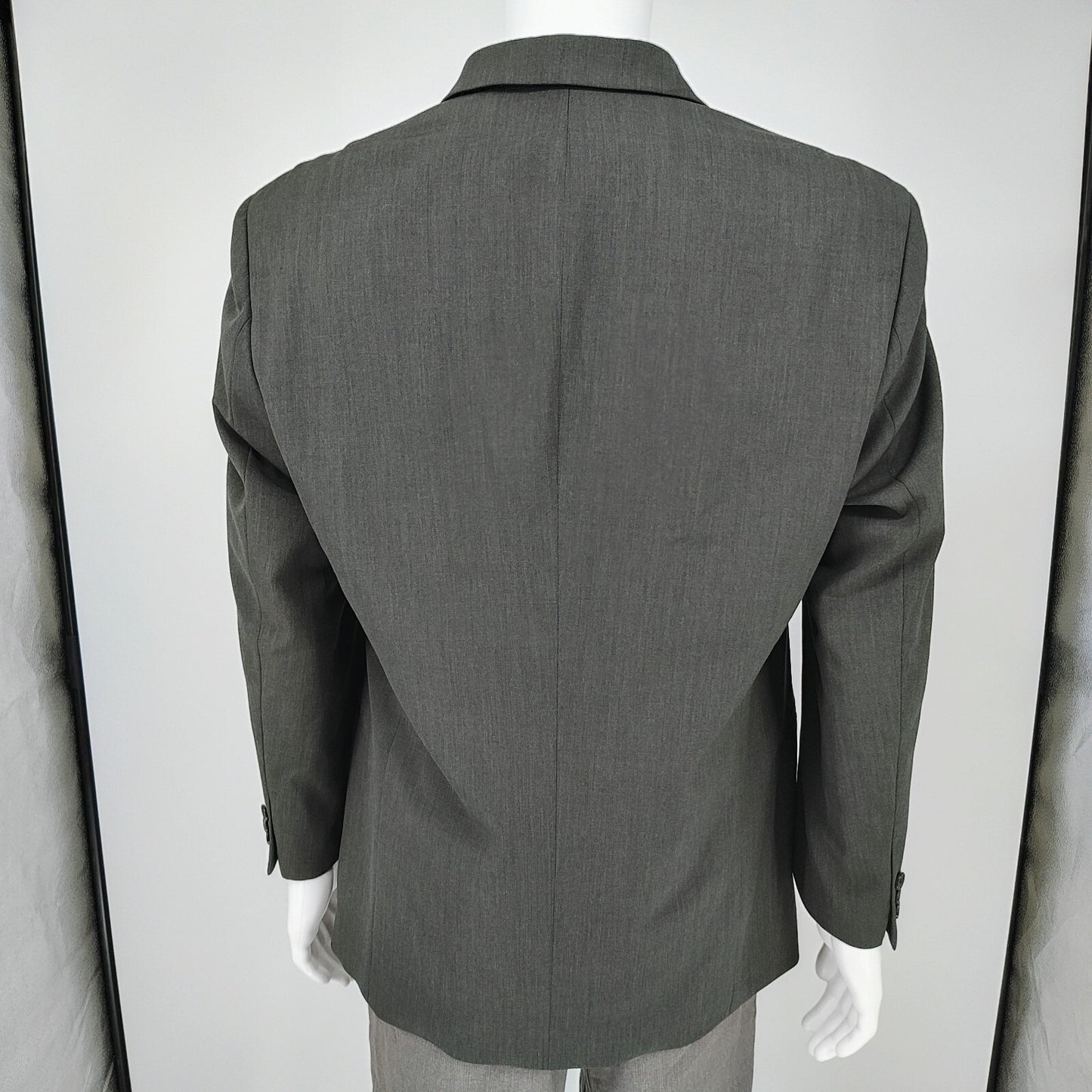 Boss Hugo Boss Green/Gray Einstein/Sigma Guabello Super 110s Suit Jacket (40S)