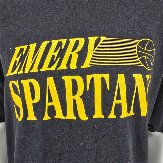 Vintage Y2K Emery Spartans 1999-2000 Region 8 Basketball Champions T-Shirt (XL)
