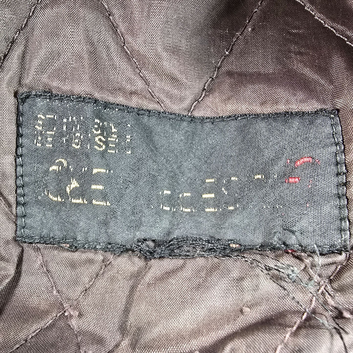 Distressed Vintage 1980s Giuseppi Verdi Dark Brown Leather Biker Jacket (L)