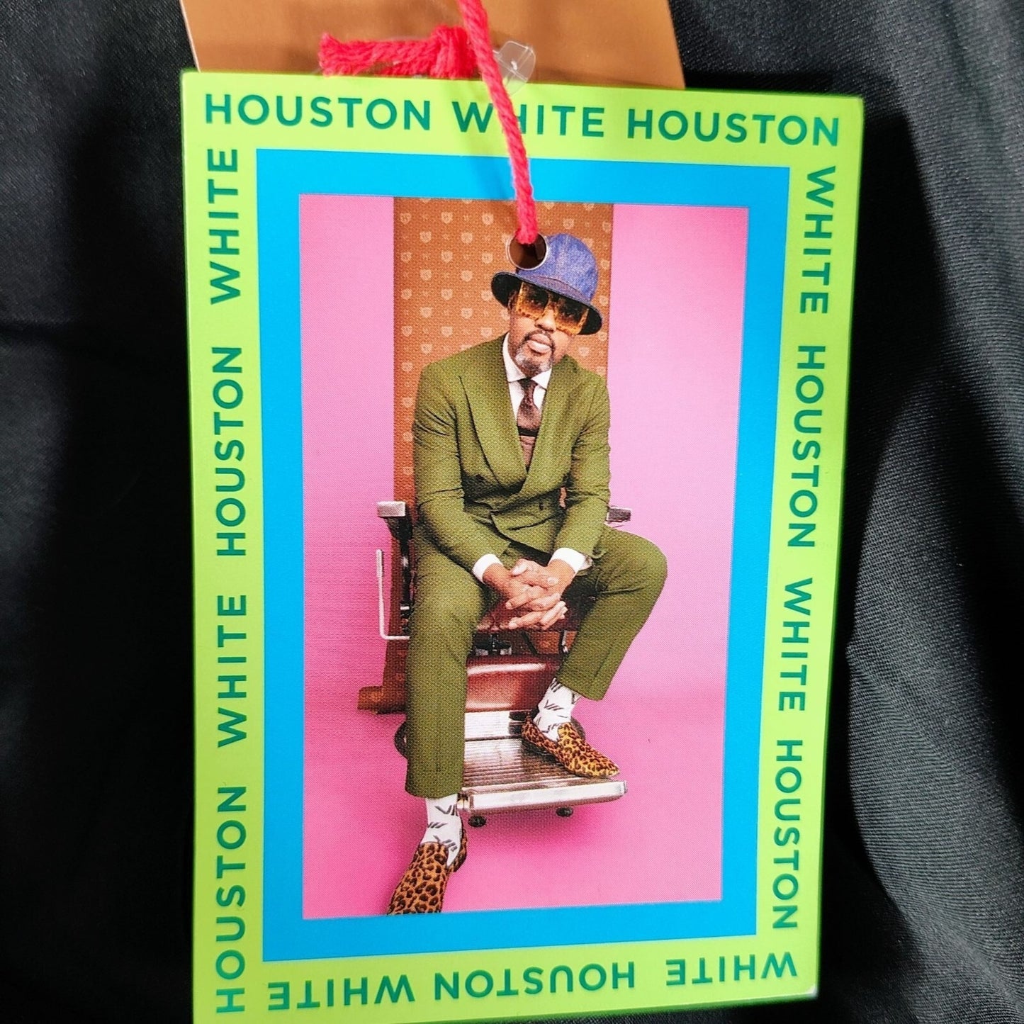 NWT Houston White Men's Black and Green Plaid Suit Jacket/Sport Coat (Small)