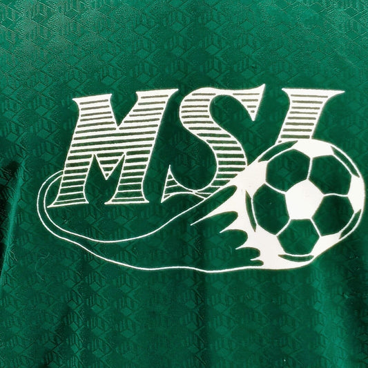 Vintage 1990s Sportsphere Green MSI #21 Made in Canada Soccer Jersey (XL)