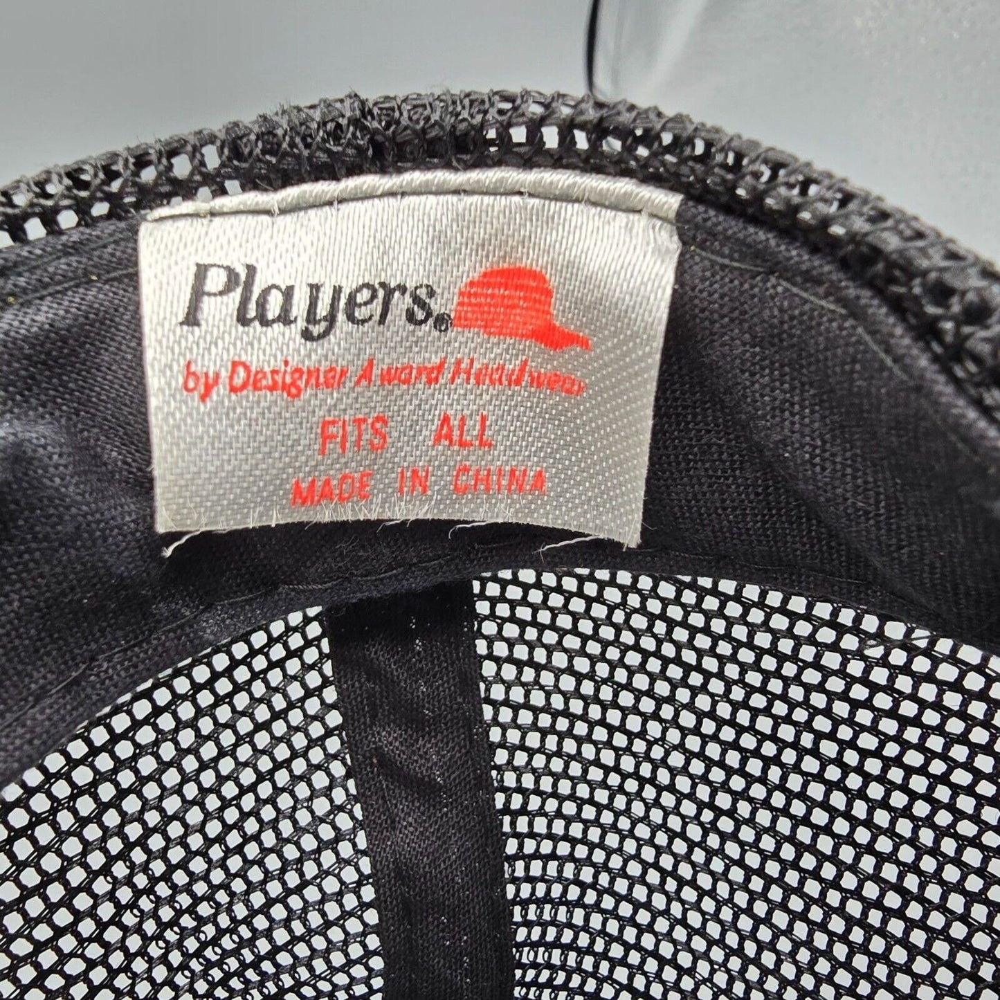Vintage Balzer Embroidered Logo Black Youth Size Players Five Panel Hat