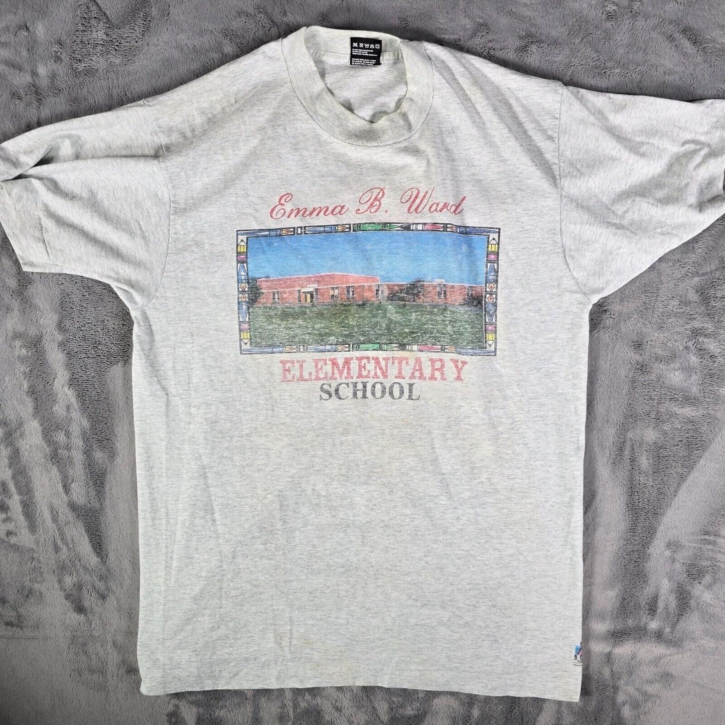 Vintage 1990s Emma B. Ward Elementary School Lawrenceburg, KY T-Shirt (M/L)