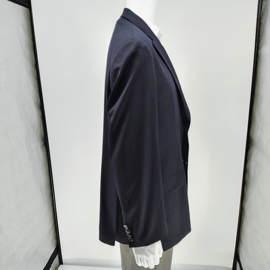 Boss Hugo Boss Super 100 Midnight Blue Pasolini/Movie US Suit Jacket (42R)