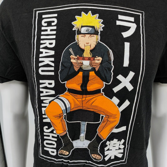 Naruto Shippuden Collection "Ichiraku Ramen Shop" Anime Graphic T-Shirt (L)