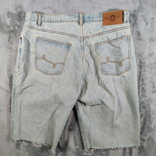 Lifted Research Group LRG True Straight Fit Size 34 DIY Cut-off Jean Shorts