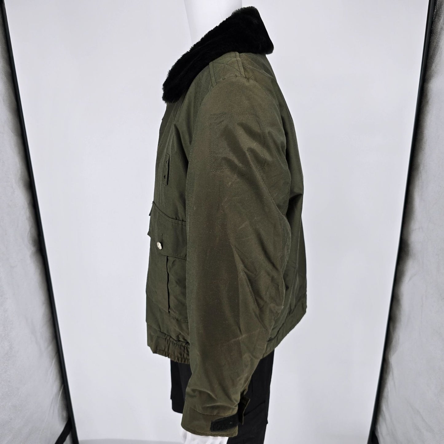 Vintage 1990s Horace Small Nylon Winter Patrol Jacket w/ Thinsulate Lining (46R)