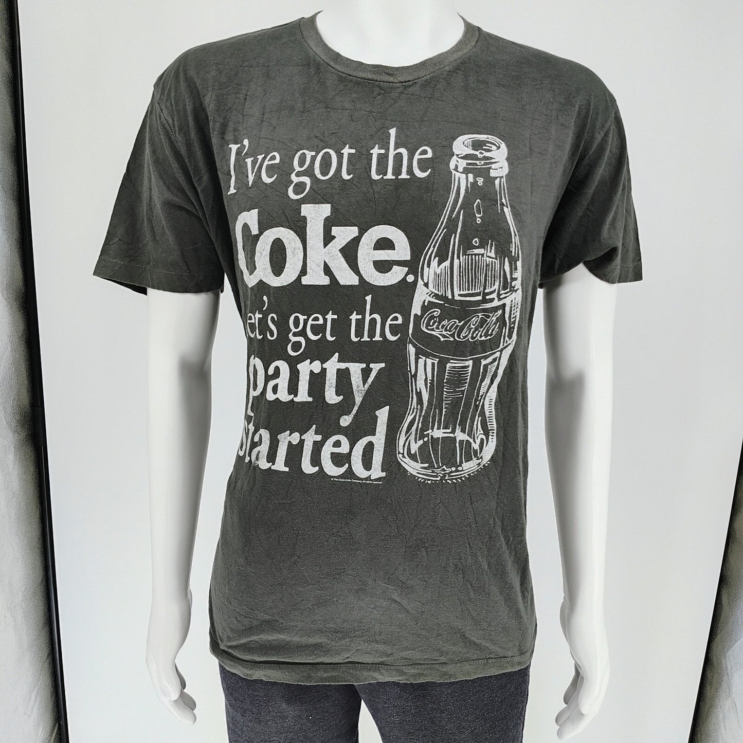 "I've Got the Coke Let's Get the Party Started" Coca Cola T-Shirt (XL)