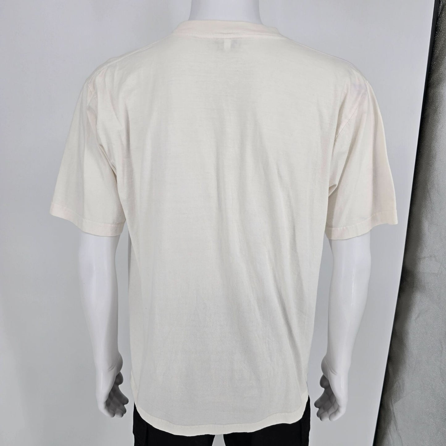 2010s Hard Rock Cafe London Souvenir White Cotton Logo T-Shirt (Large)