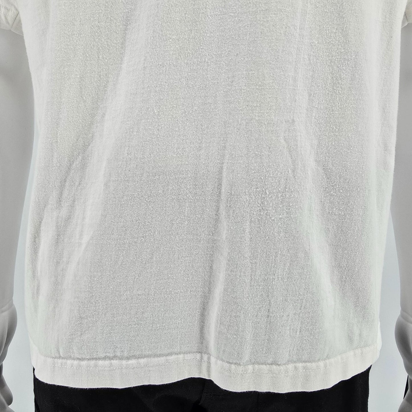 2010s Hard Rock Cafe London Souvenir White Cotton Logo T-Shirt (Large)