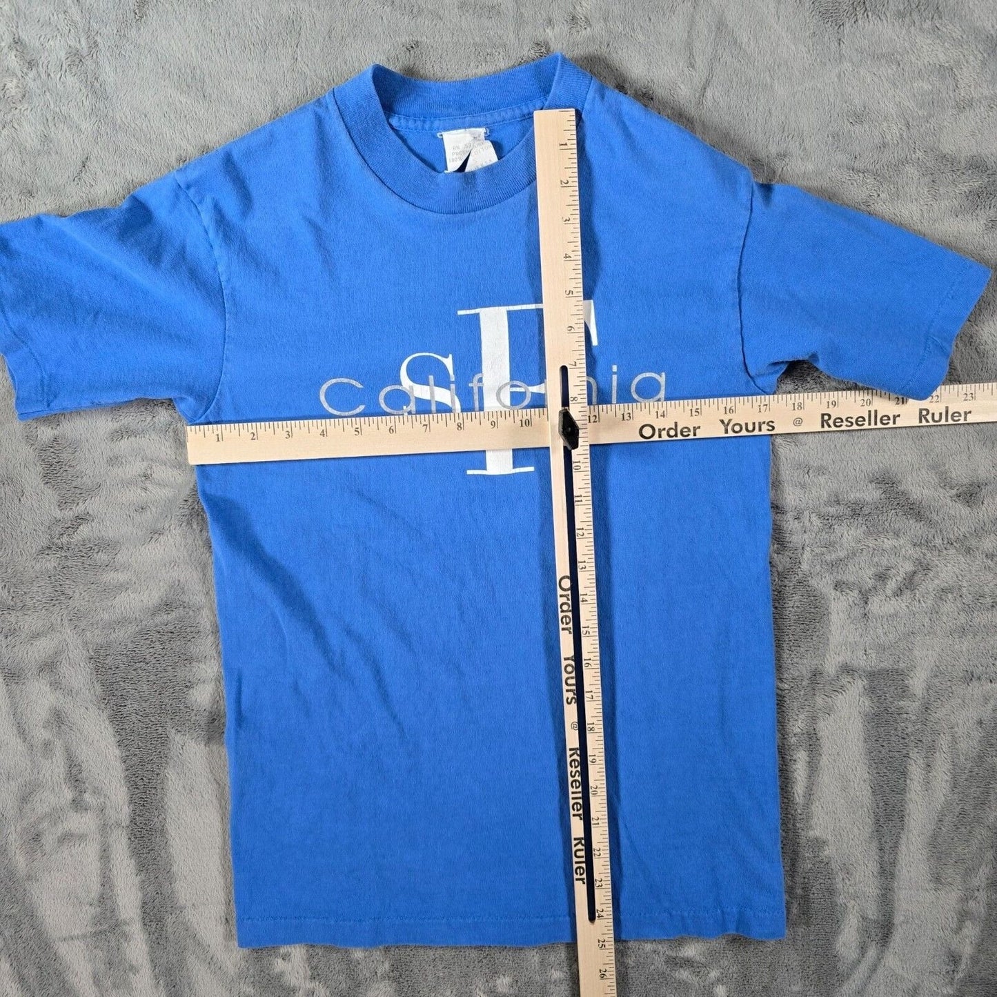 Vintage Blue Single Stitch San Francisco "SF California" Graphic T-Shirt (S)