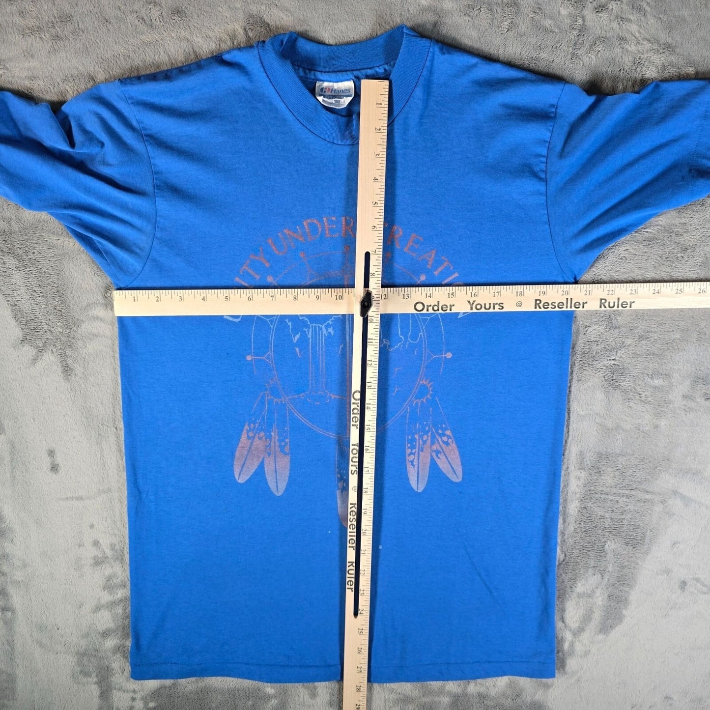 Vintage 1980s Hanes "Unity Under Creation" Dreamcatcher Graphic T-Shirt (M/L)