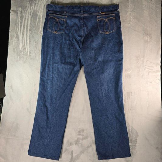 Vintage 1980s Wrangler NWT Deadstock 85301PS Dark Indigo Jeans (45x32)