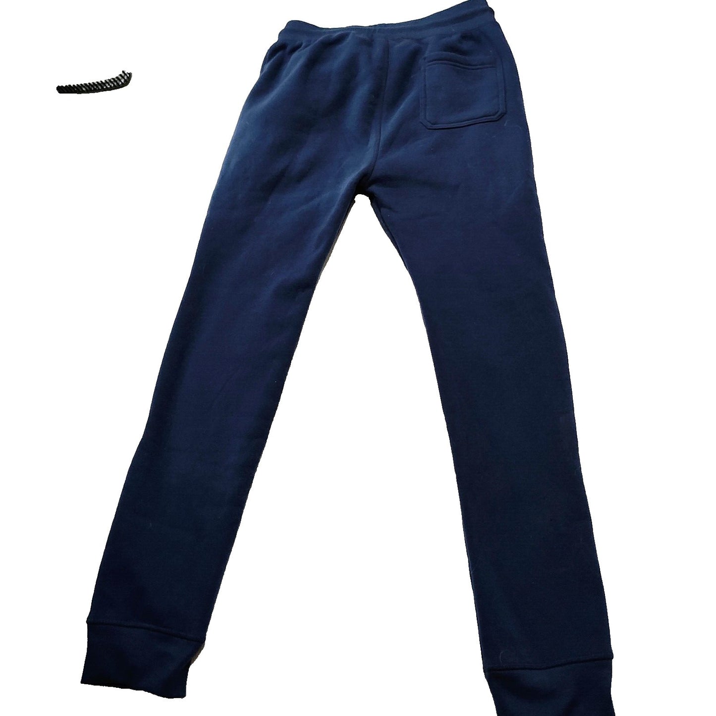 Ethan Williams Made in USA Blue Zipper Pocket Sweat Pants (Size Small)