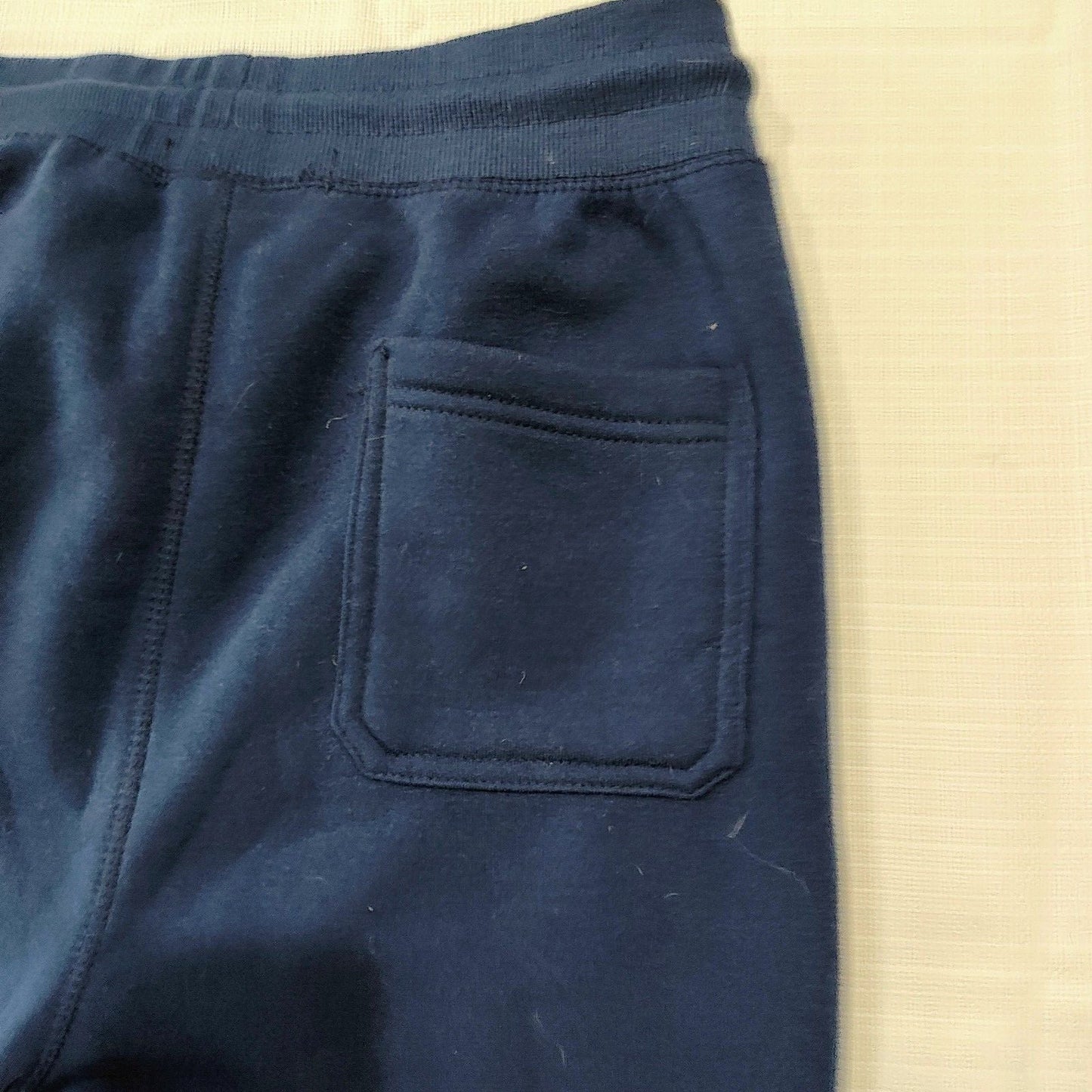 Ethan Williams Made in USA Blue Zipper Pocket Sweat Pants (Size Small)