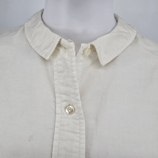 Vintage 1960s Felice Combed Cotton Muncie Civic Theatre Costume Shirt (M)