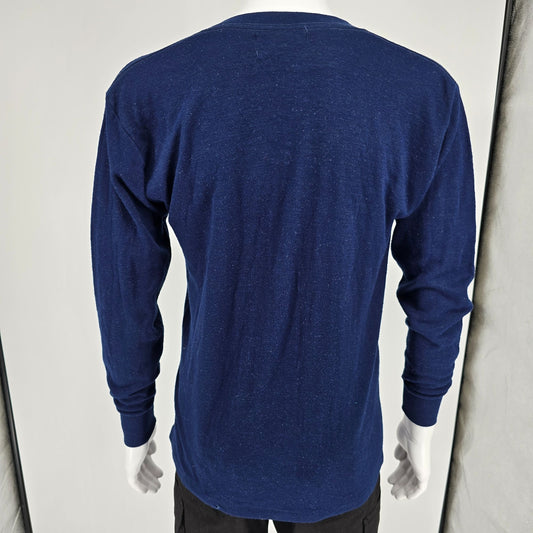 Vintage 1970s Sears Sports Center Long Sleeve Thermal Long Sleeve T-Shirt (M)