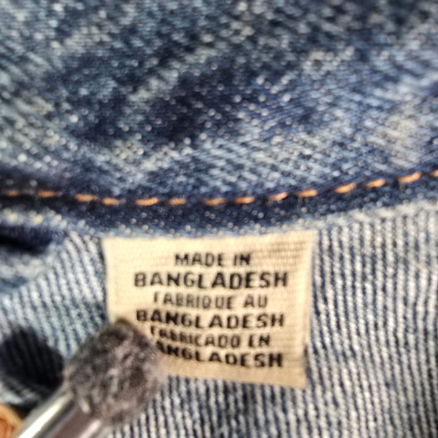 2024 Levi's A5782-0005 Wheeler Indigo Blue Relaxed Fit Trucker Denim Jacket (XL)