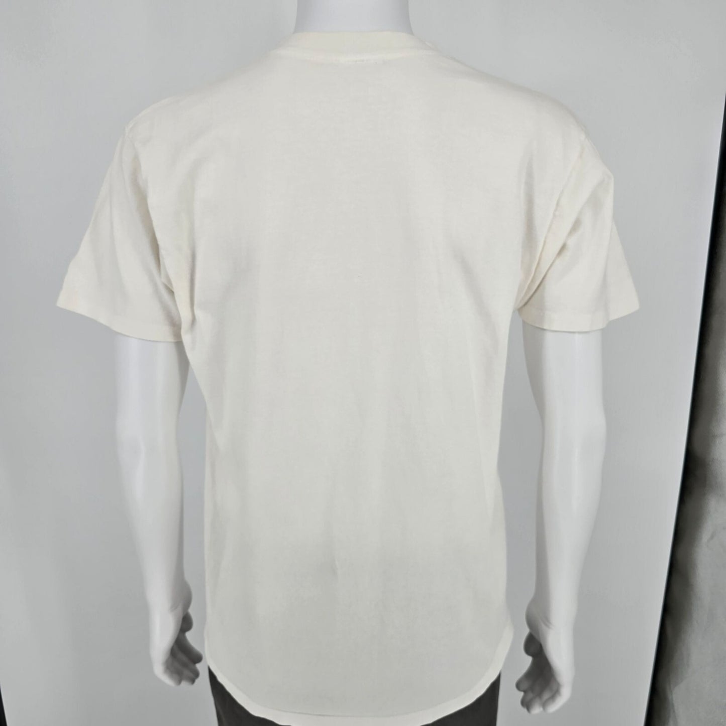 Vintage 1990s Hard Rock Cafe New York Made in USA White Souvenir T-Shirt (M)