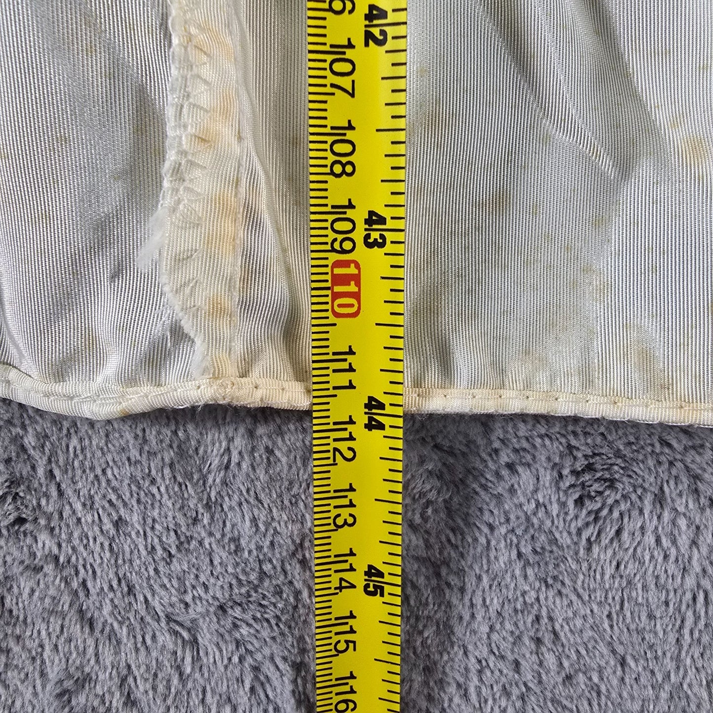 Vintage 1980s Nuance Ivory Ruched Bow Front High Low Tiered Prom/Pary Dress (XS)