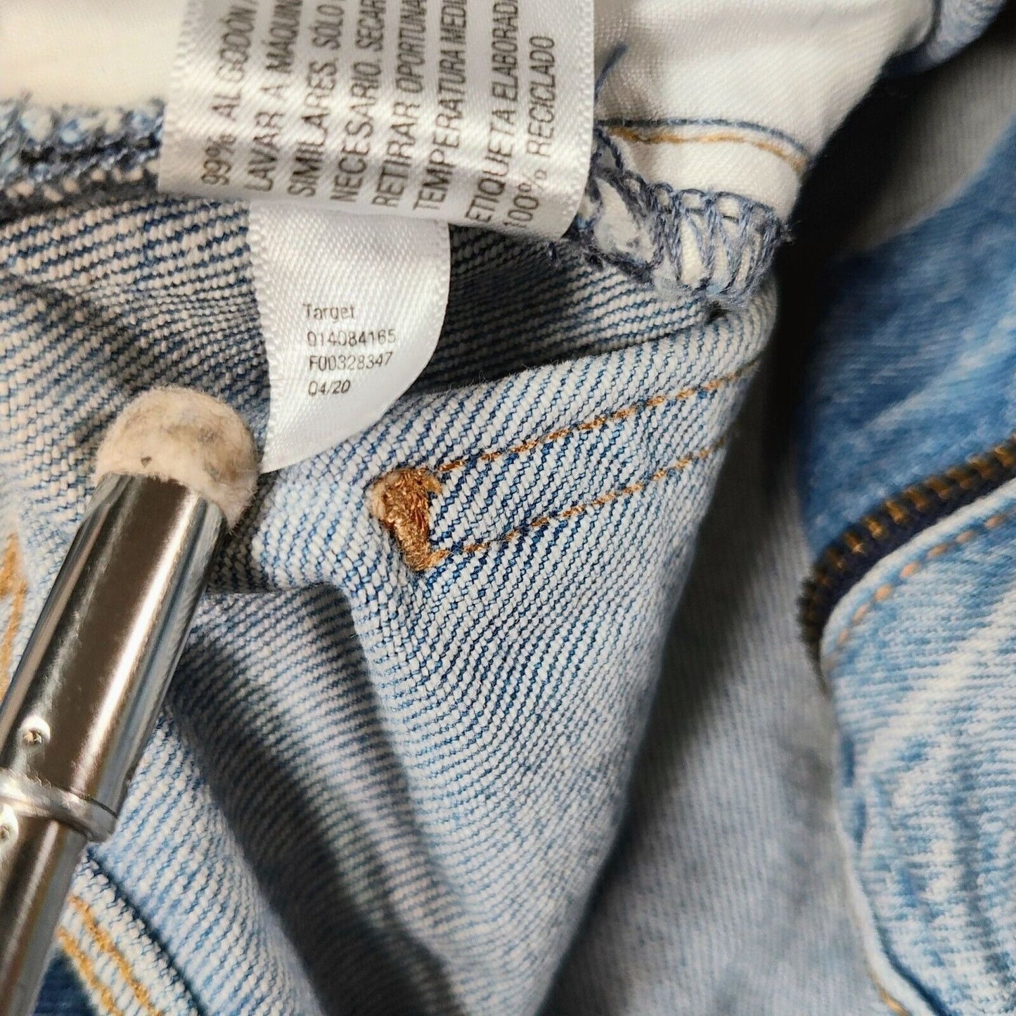 Universal Thread Goods Co "Vintage Straight" DIY Denim Cutoff Shorts (00/24R)