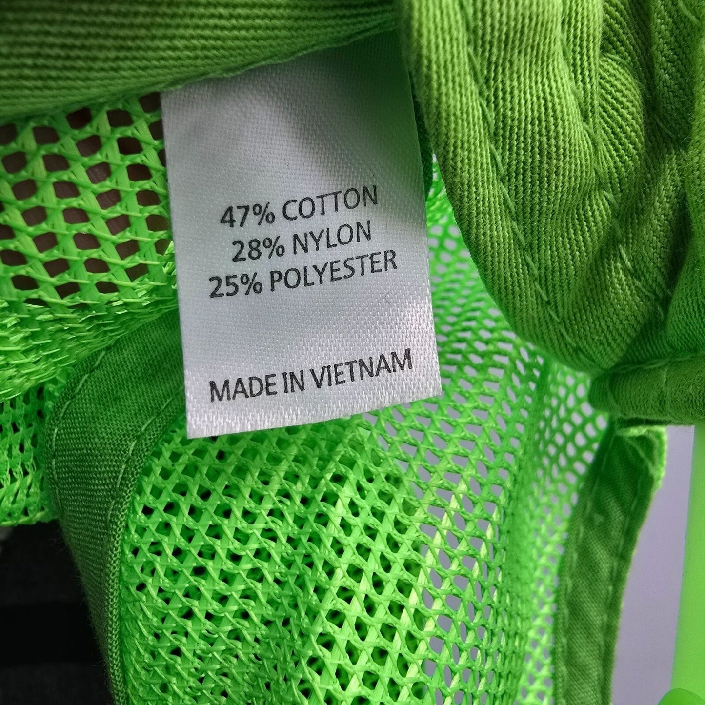 Payless Building Supply Gray & Neon Green Mesh Richardson #112 Trucker Hat *Fair