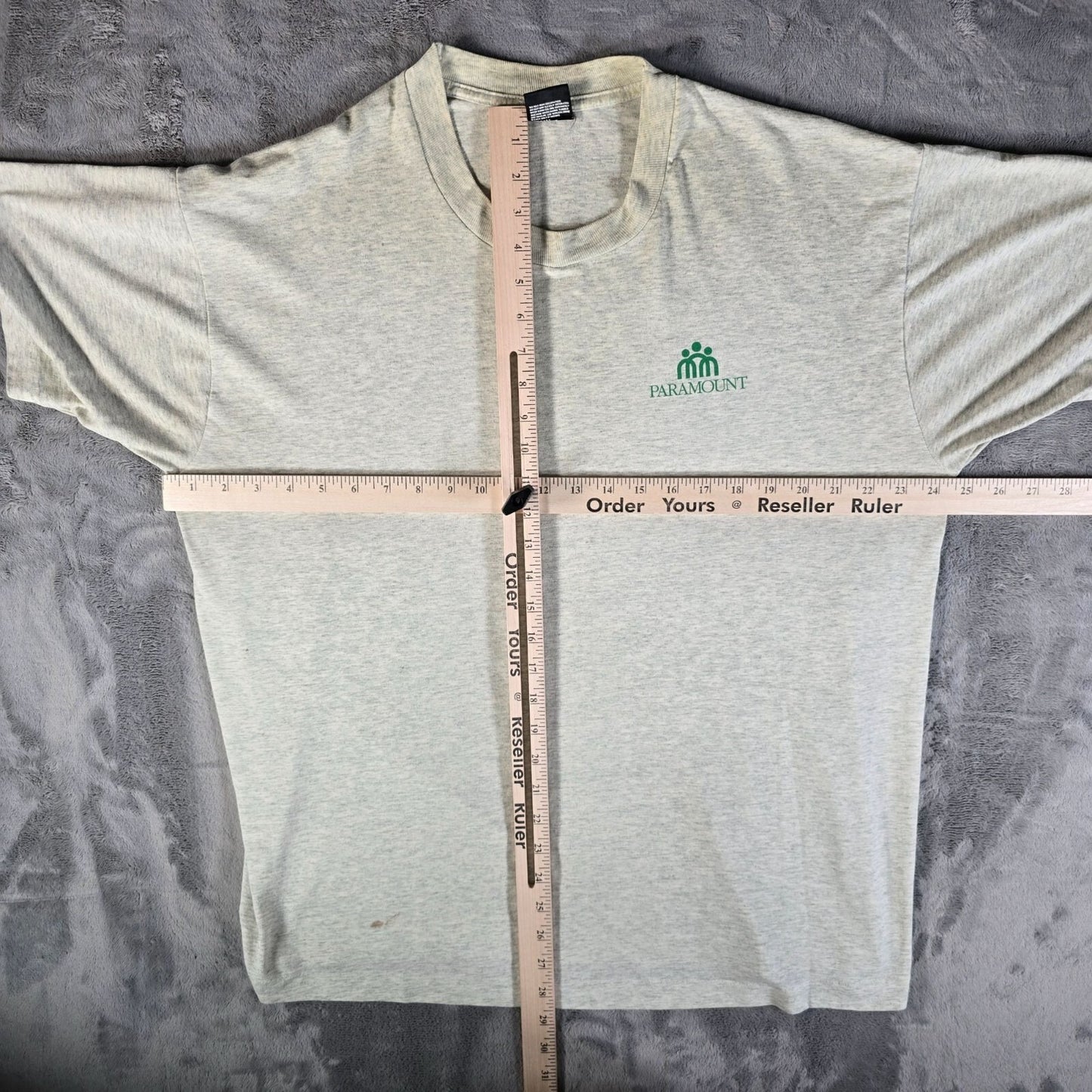 Yellowed Vintage 1990s Paramount "The Better Health Plan" Promo T-Shirt (XL)