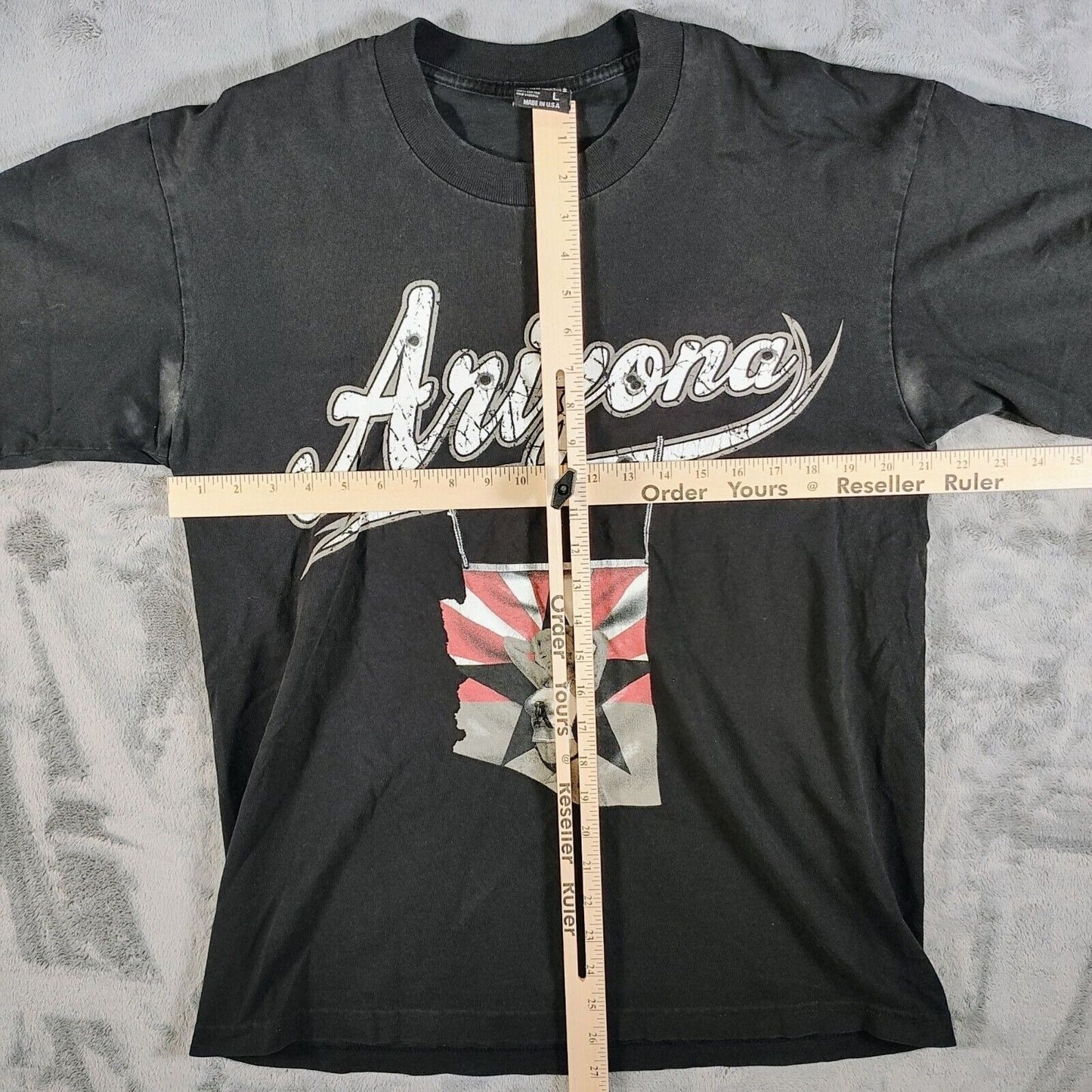 Vintage Y2K Pro-Tag Made in USA Arizona Marilyn Monroe Graphic T-Shirt (L)