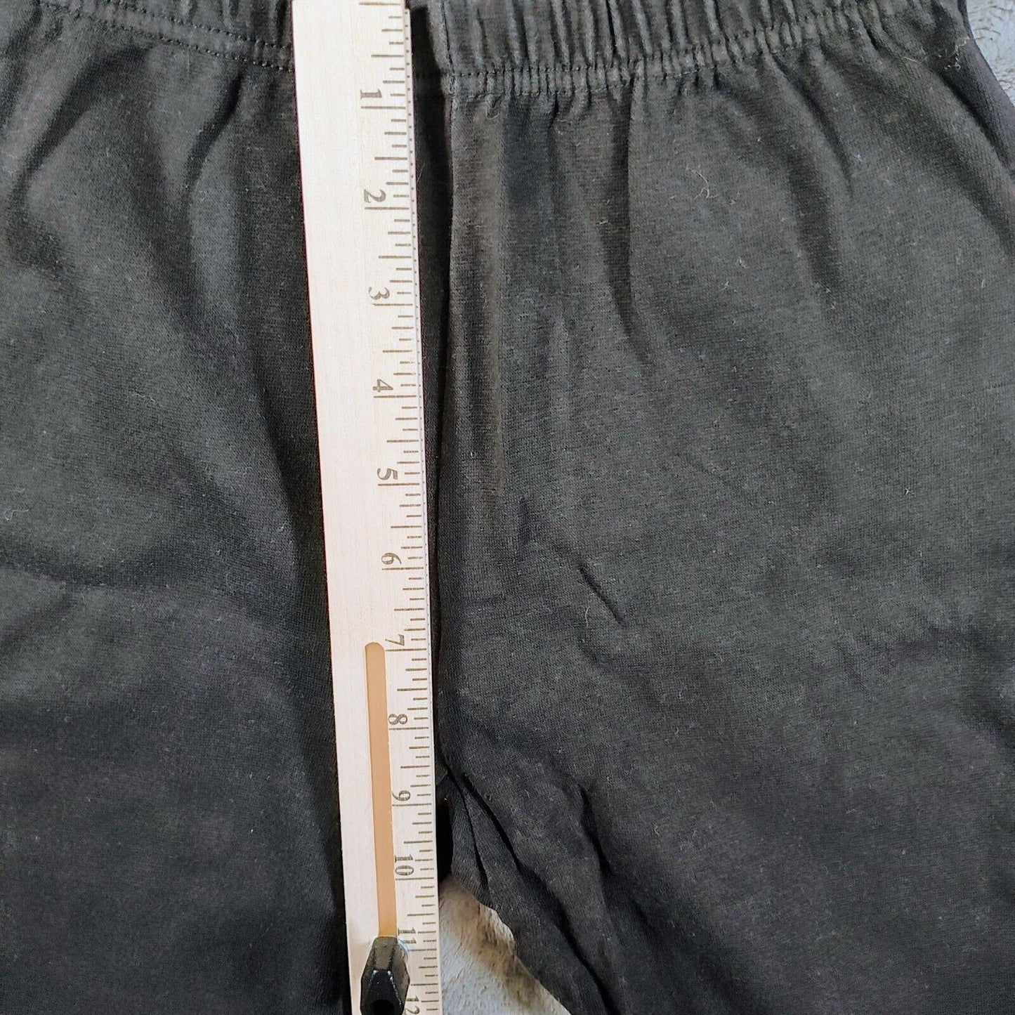 Vintage 1980s Miss Juli Black Womens Spandex Bike/Exercise Shorts (M)