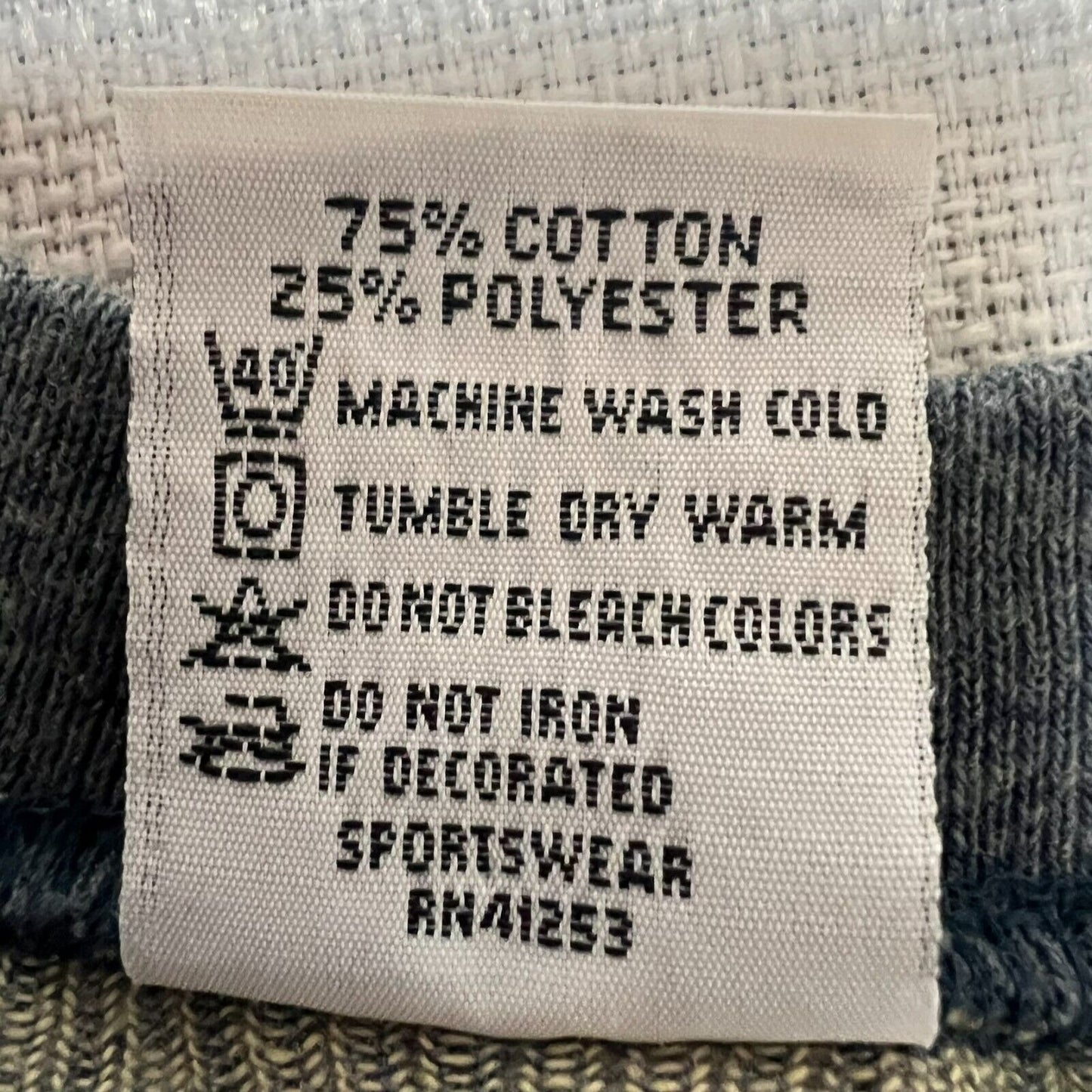 Vintage Cal Cru 1990s "Boulder Station Food & Beverage" Ribbed T-Shirt (XL)