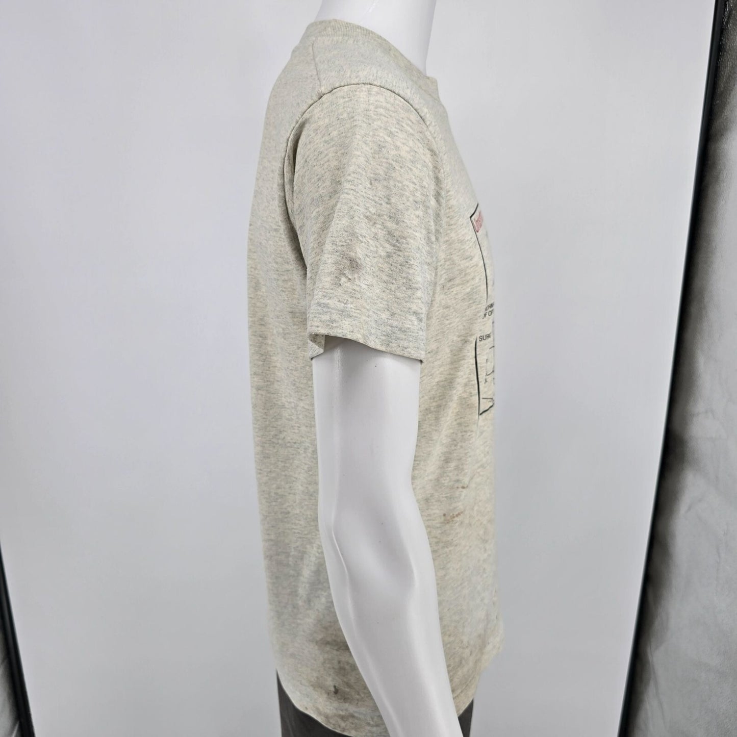Distressed Vintage 1990s "Understanding Computer Technology" Toilet T-Shirt (M)