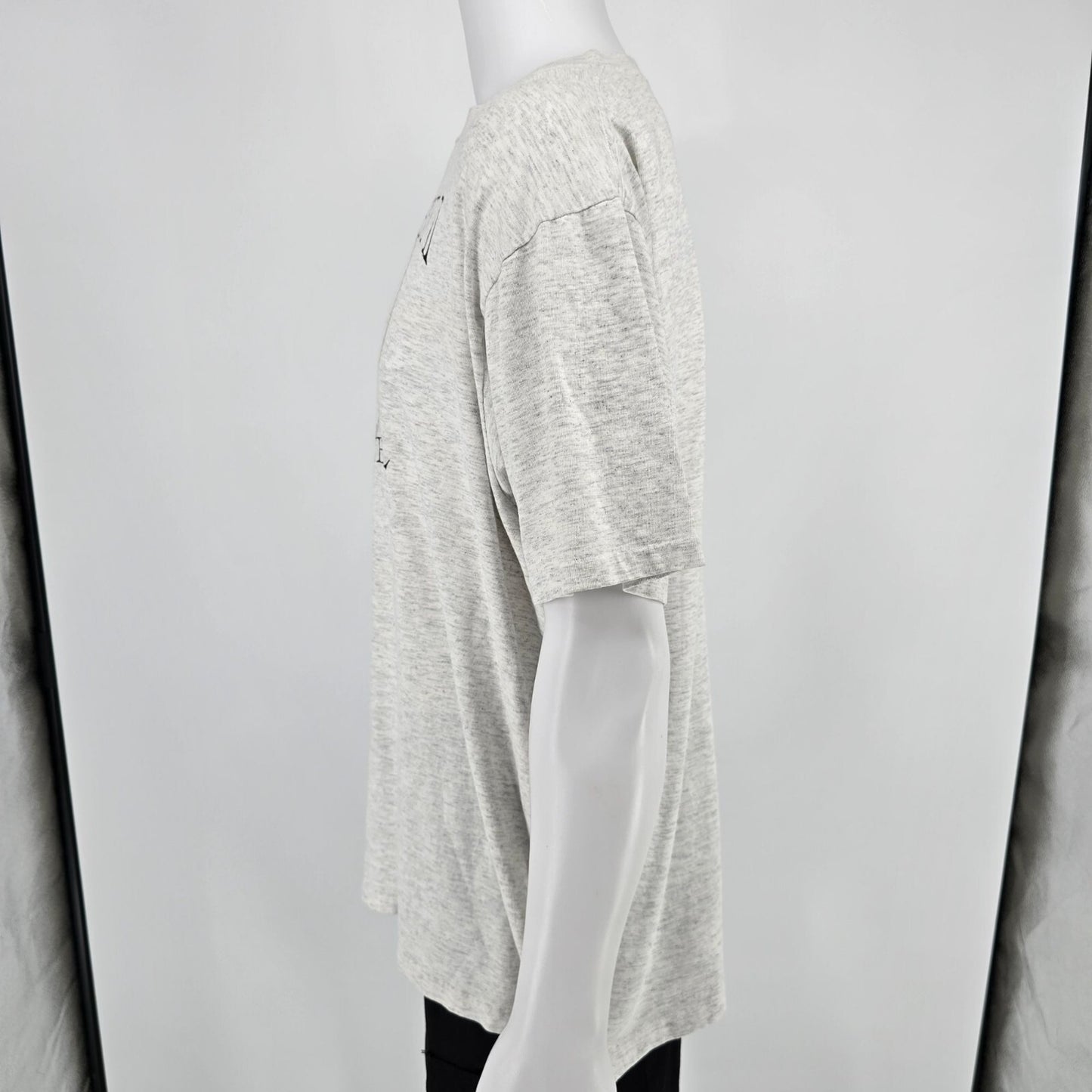 Distressed Vintage 1990s Oneita "The Inn Event II: The Sequel" Gray T-Shirt (XL)