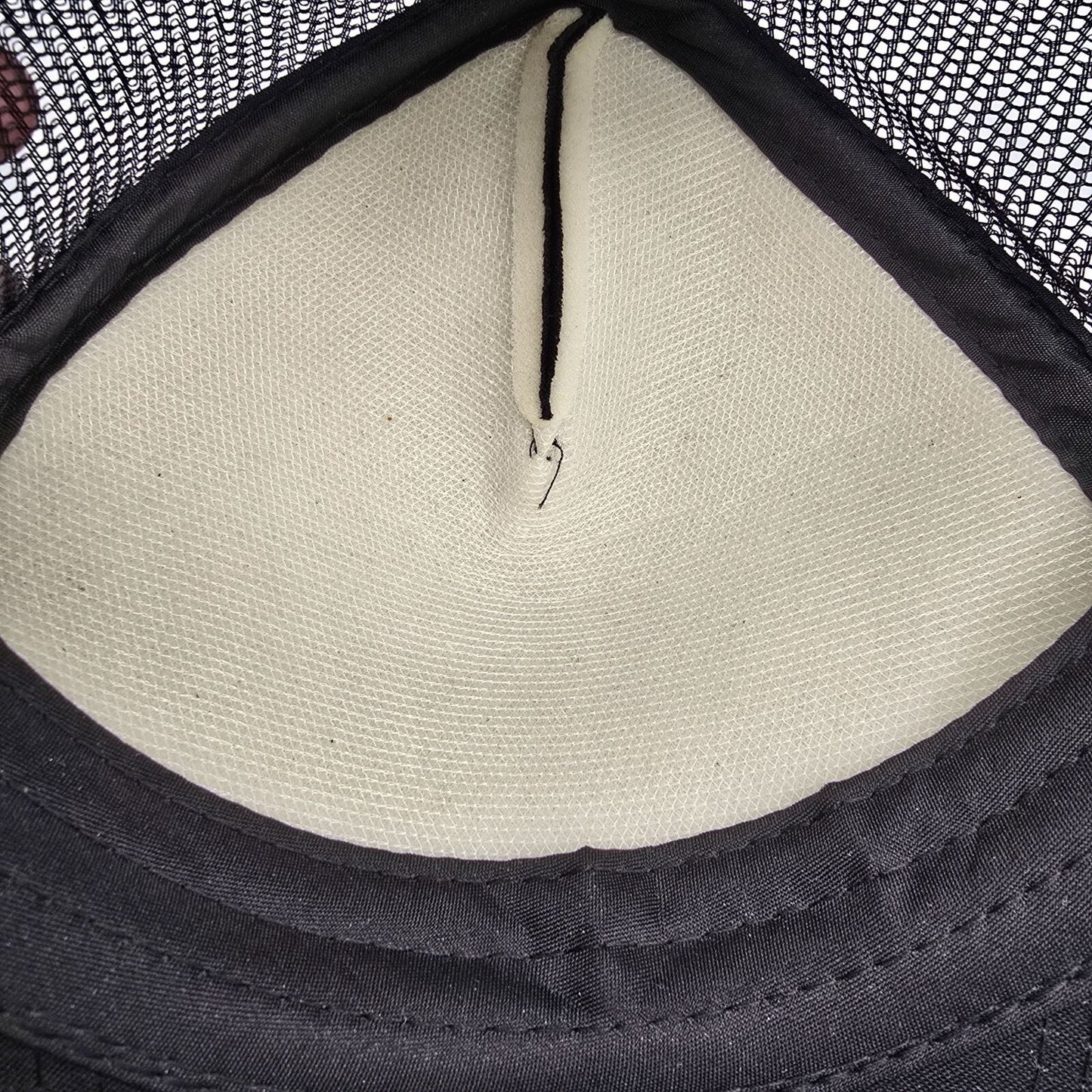 Ruf Guitars Black and Pink Mesh Panel Snapback Headwear USA Trucker Hat