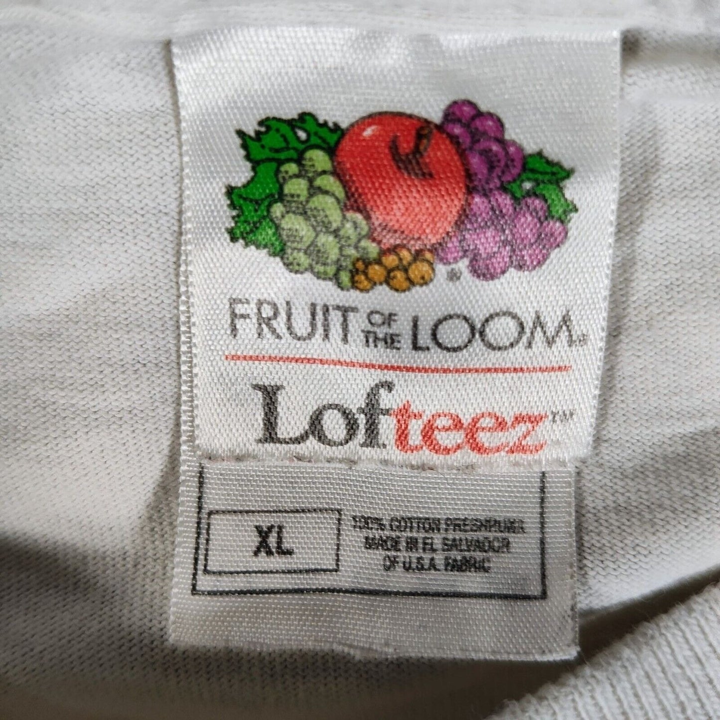 Vintage Fruit Of The Loom International Visitors Council Inc. Flags T-Shirt (XL)