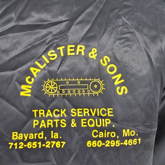 Vintage Y2K WestArk McAlister & Sons Track Service Parts & Equip. Jacket (2XL)