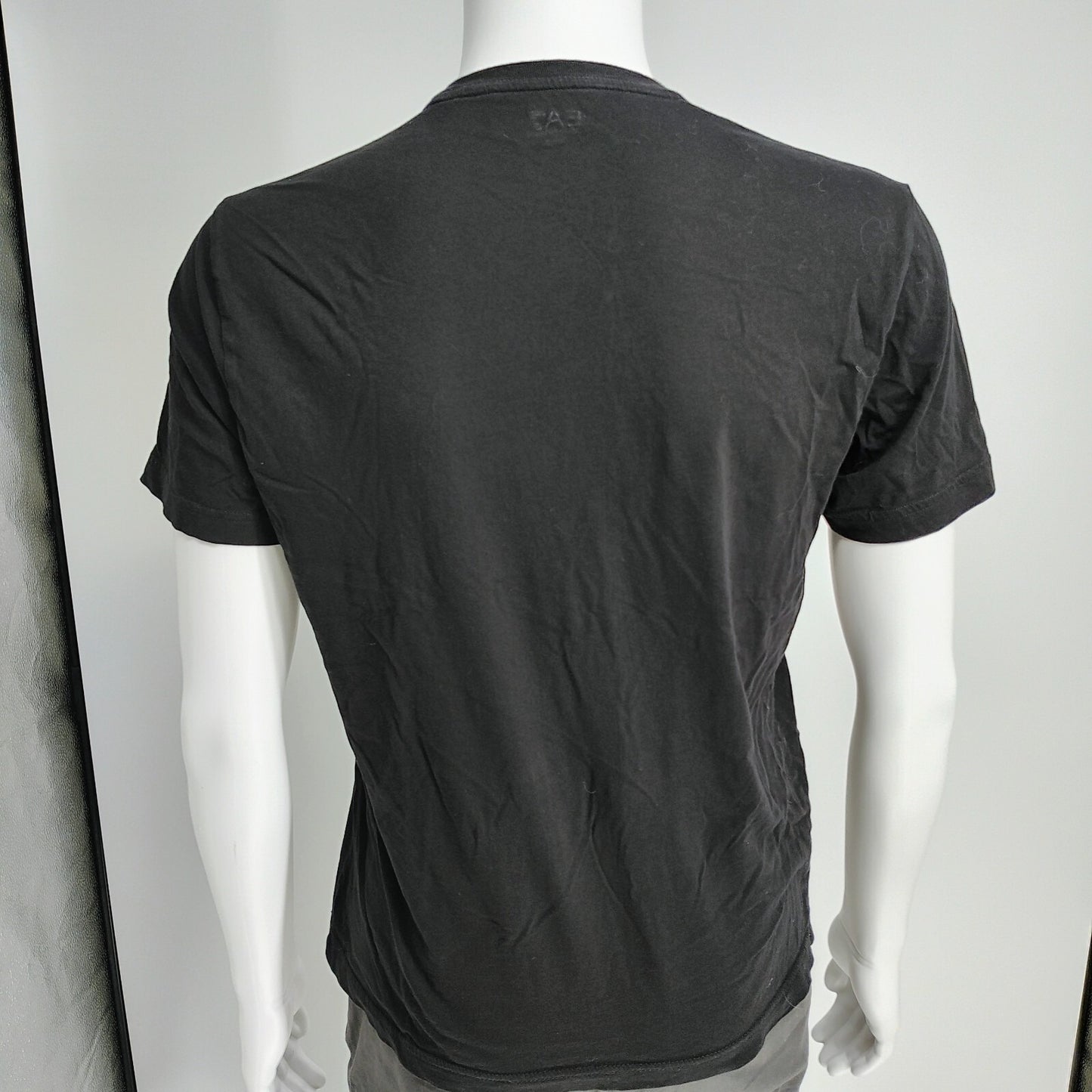 EA7 Emporio Armani Visibility Stretch-Cotton jersey, Short-Sleeved T-shirt (M)
