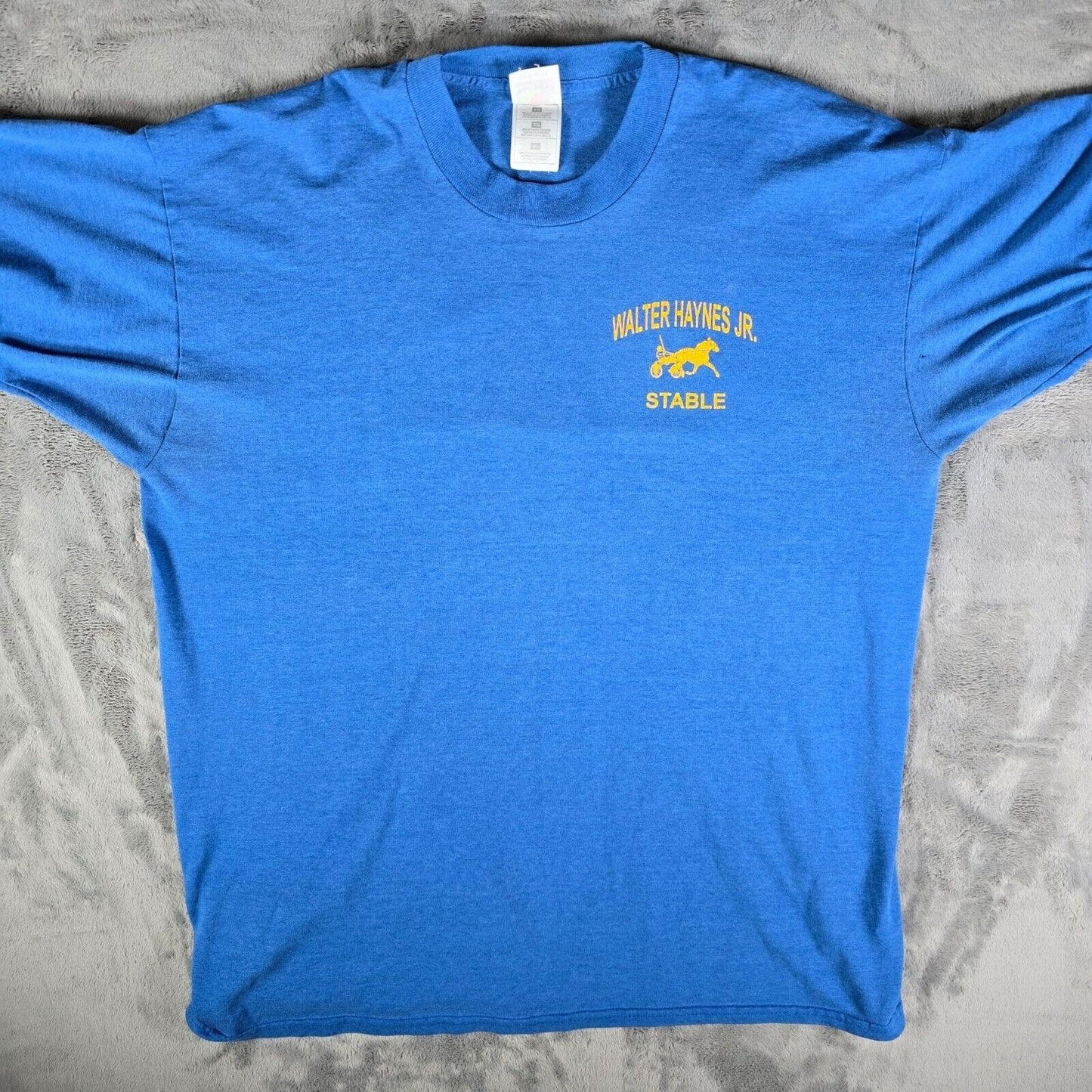 Vintage Y2K FOTL Walter Haynes Jr. Racing Stable Harnass Racing T-Shirt (XL)