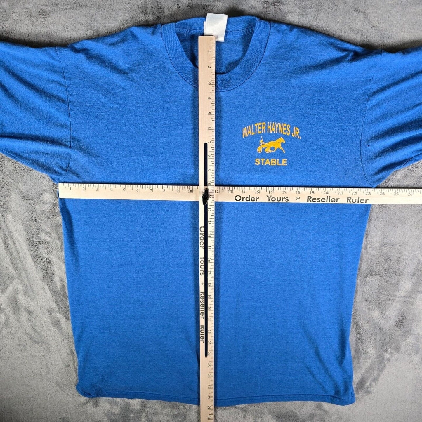 Vintage Y2K FOTL Walter Haynes Jr. Racing Stable Harnass Racing T-Shirt (XL)