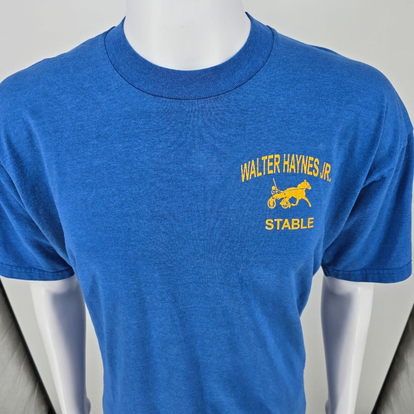Vintage Y2K FOTL Walter Haynes Jr. Racing Stable Harnass Racing T-Shirt (XL)