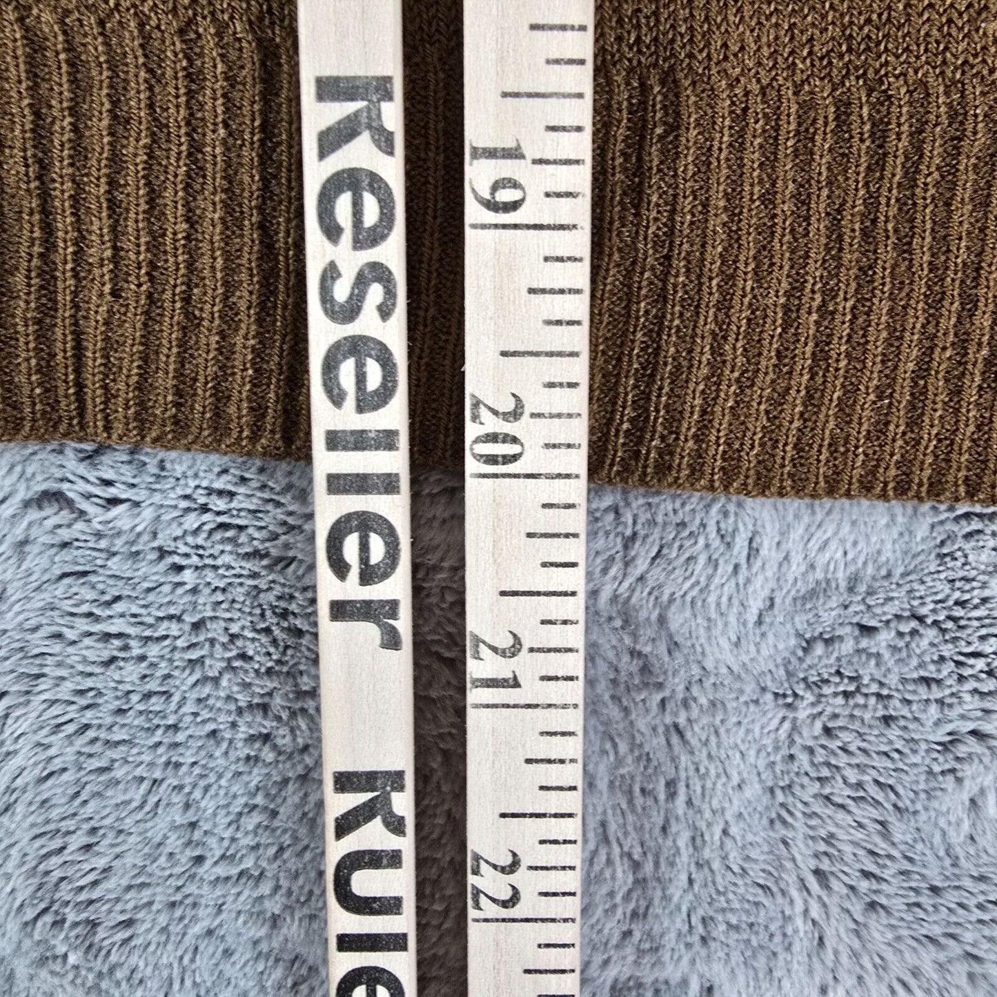 Vintage 1960s Mod Brown Knit Short Sleeve Contrast Trim Polo Shirt (XXS)