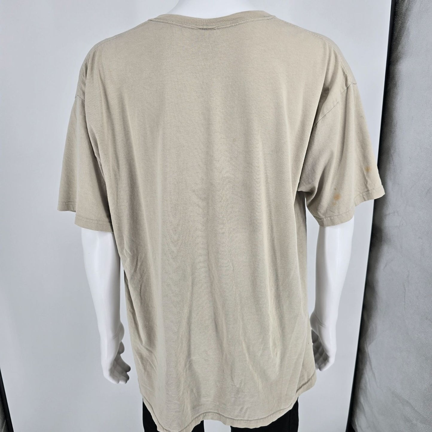 Vintage 2000s Anvil Silkmasters South Dakota Bison Wildlife T-Shirt (2XL)