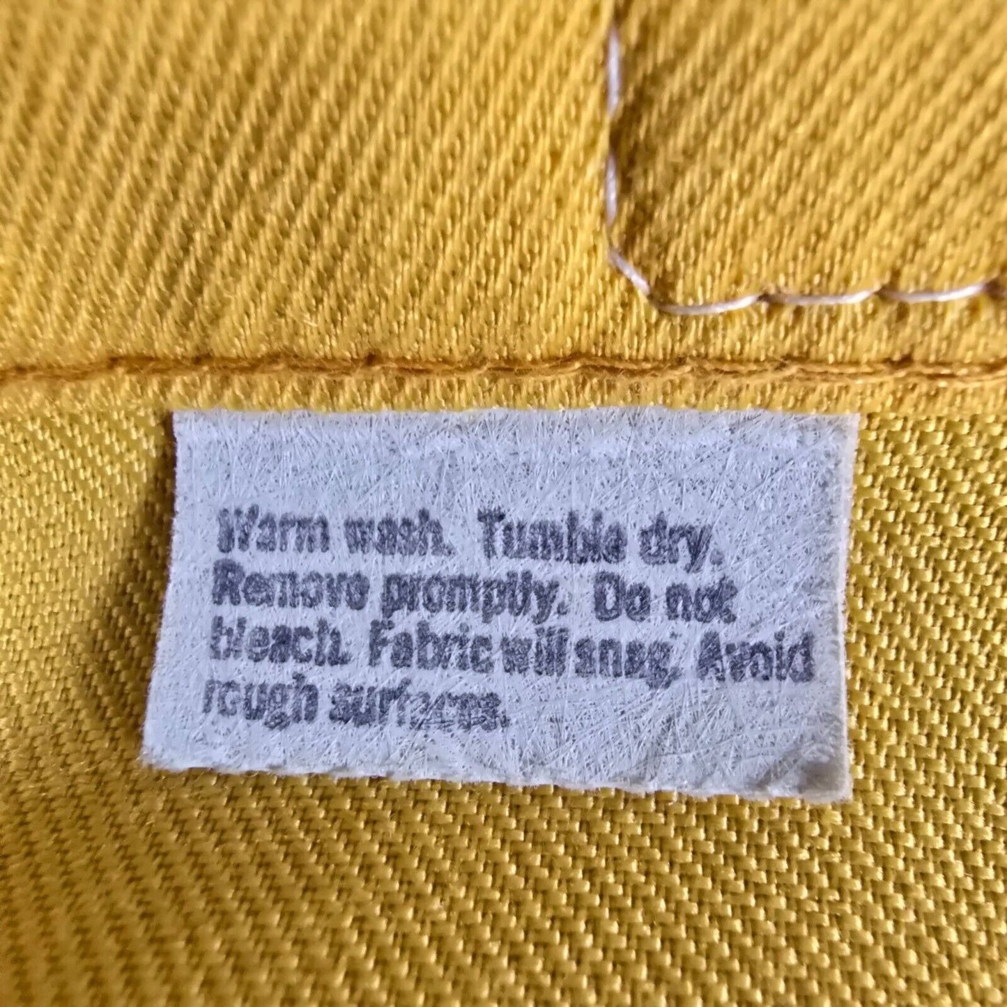 Vintage Levi's 1980 Olympic Games Team USA Women's Yellow Pants (Size 6 29x32)