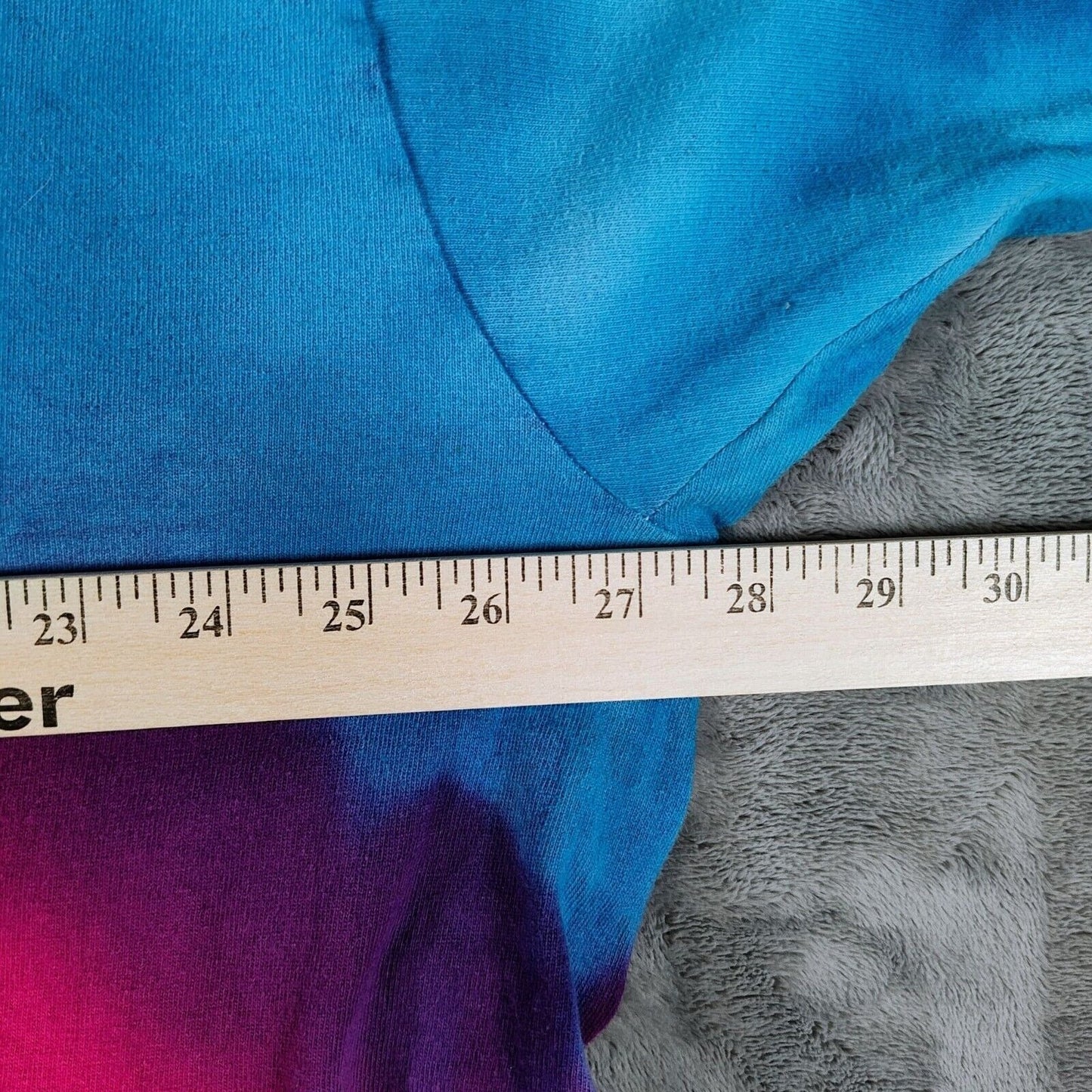 Vintage Single Stitch Tie-dye Haight Ashbury Grateful Dead T-Shirt (XXXL) -Fair