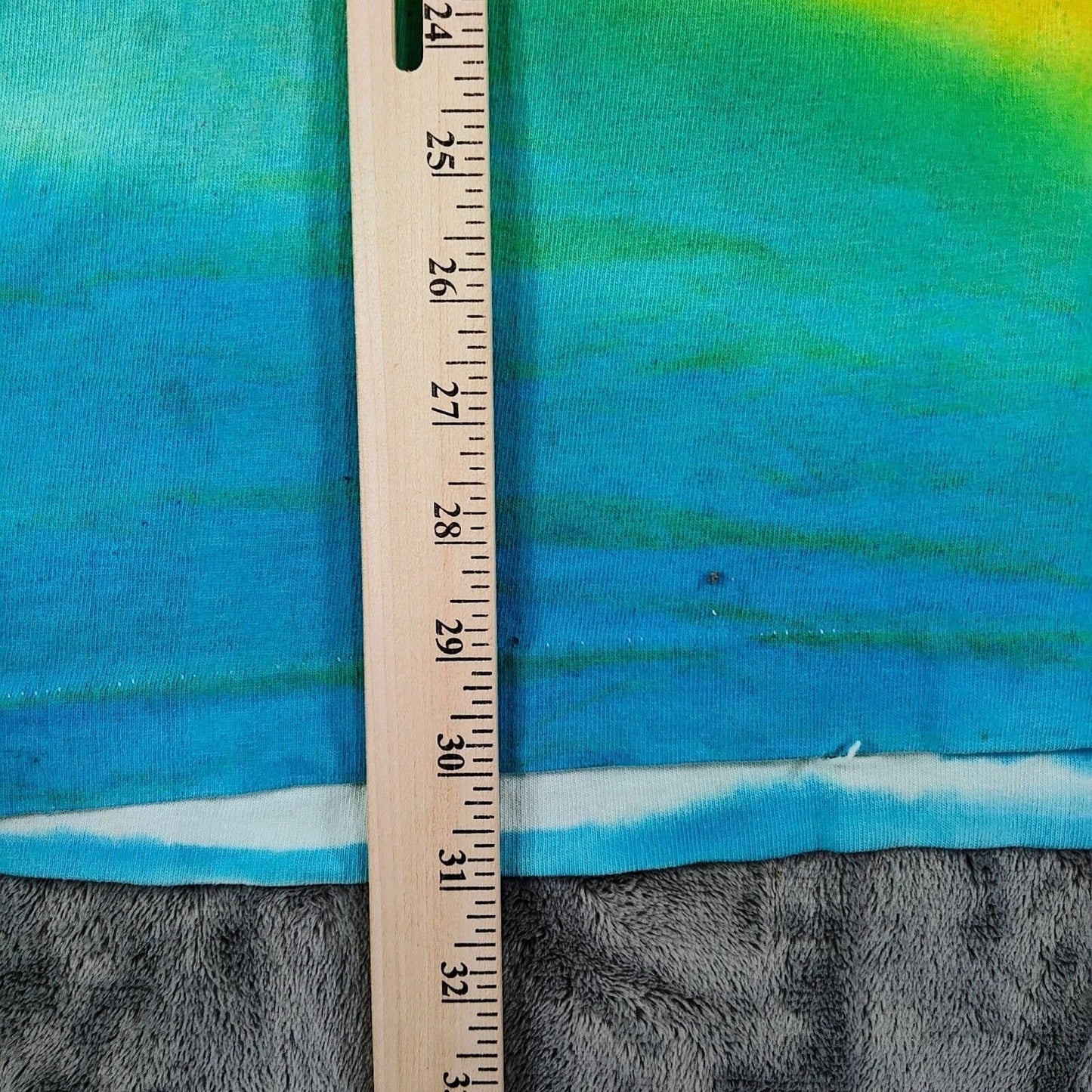 Vintage Single Stitch Tie-dye Haight Ashbury Grateful Dead T-Shirt (XXXL) -Fair