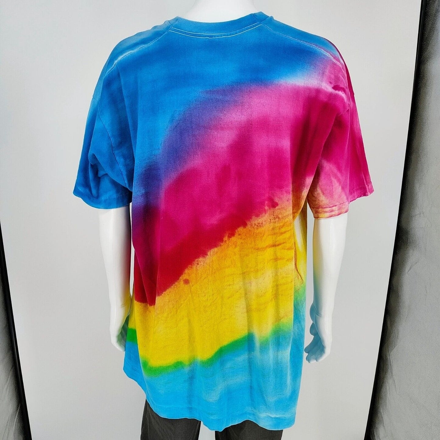 Vintage Single Stitch Tie-dye Haight Ashbury Grateful Dead T-Shirt (XXXL) -Fair