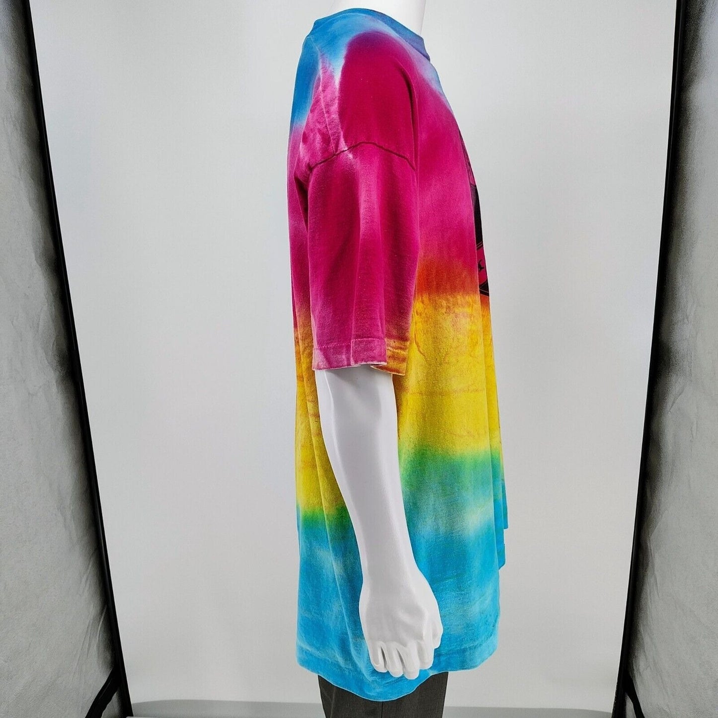 Vintage Single Stitch Tie-dye Haight Ashbury Grateful Dead T-Shirt (XXXL) -Fair