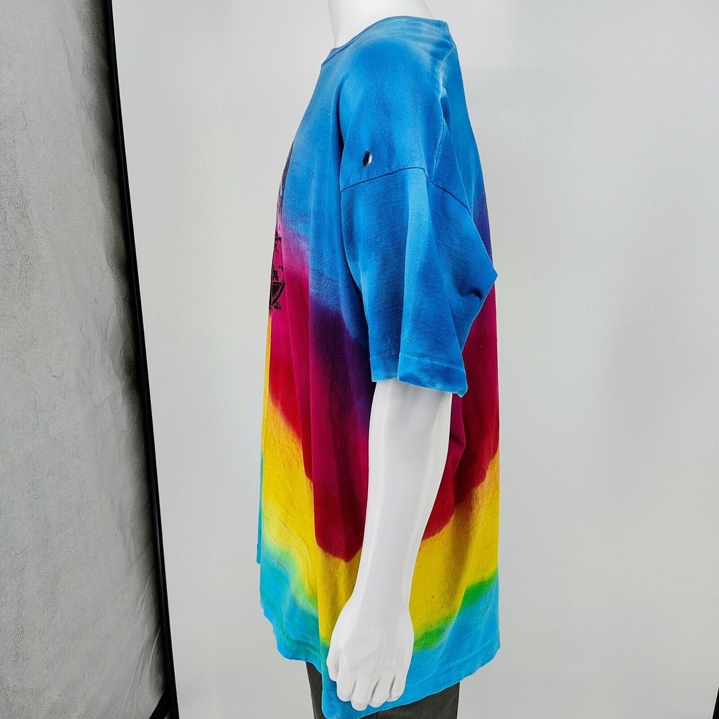 Vintage Single Stitch Tie-dye Haight Ashbury Grateful Dead T-Shirt (XXXL) -Fair