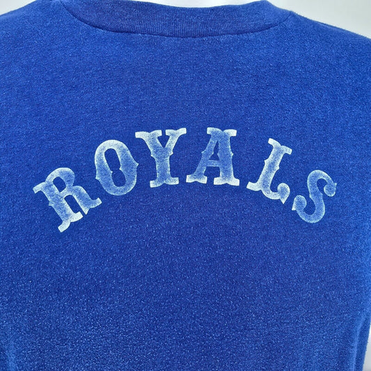 Vintage 1980s Lexington "Royals" Baseball/Softball Manager T-Shirt (M/L)